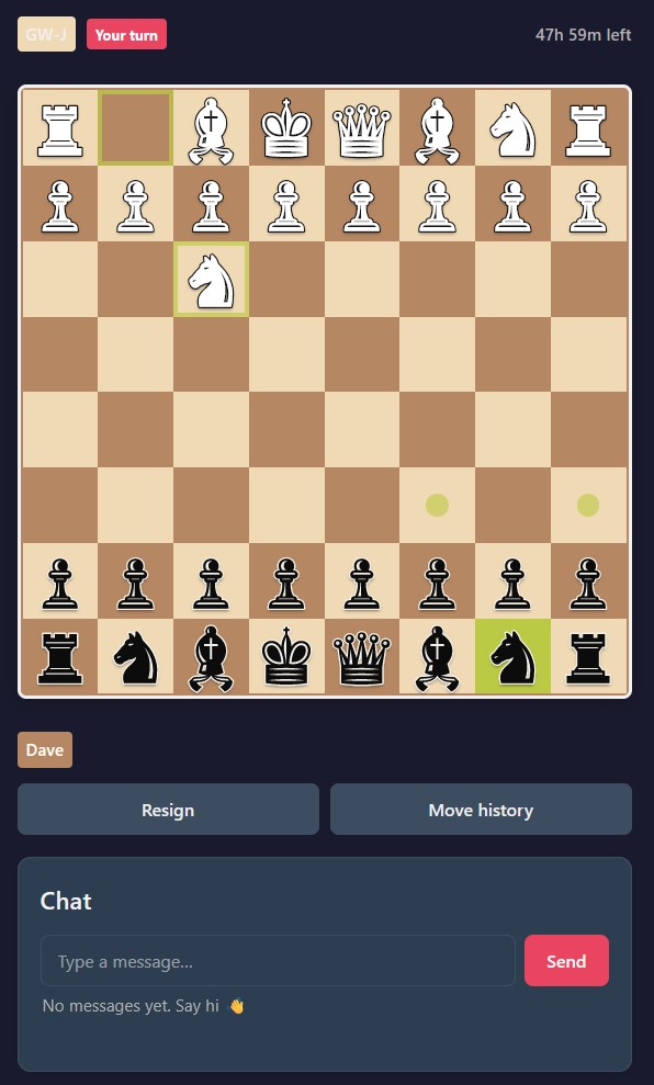 Chess screenshot