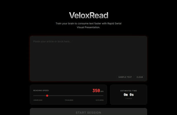 Speed Reader screenshot